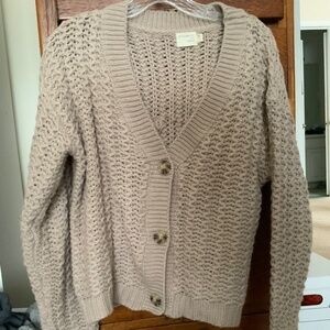 Knit cardigan